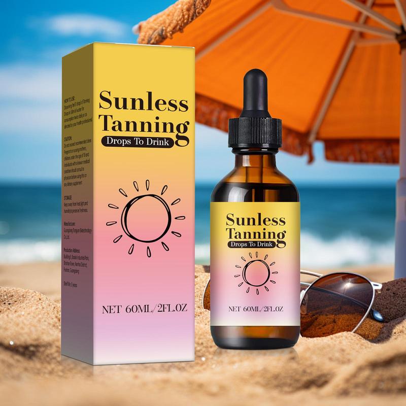 Sunless Tanning Drops Drinkable Tanning Drops Nourishing And
