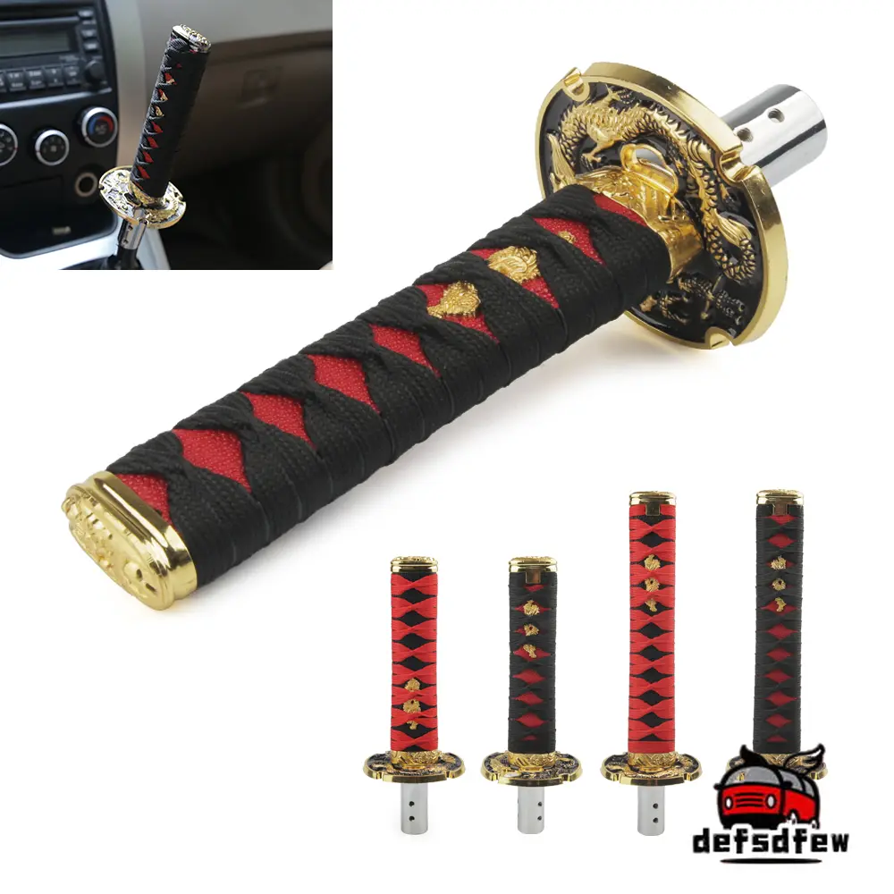 Cần Gạt Số Kiếm Samurai, Thông Dụng, Phong Cách JDM, 15CM / 20CM, Đi Kèm Với Bộ Chuyển Đổi, Để Đồ Trang Trí Nội Thất Ô Tô