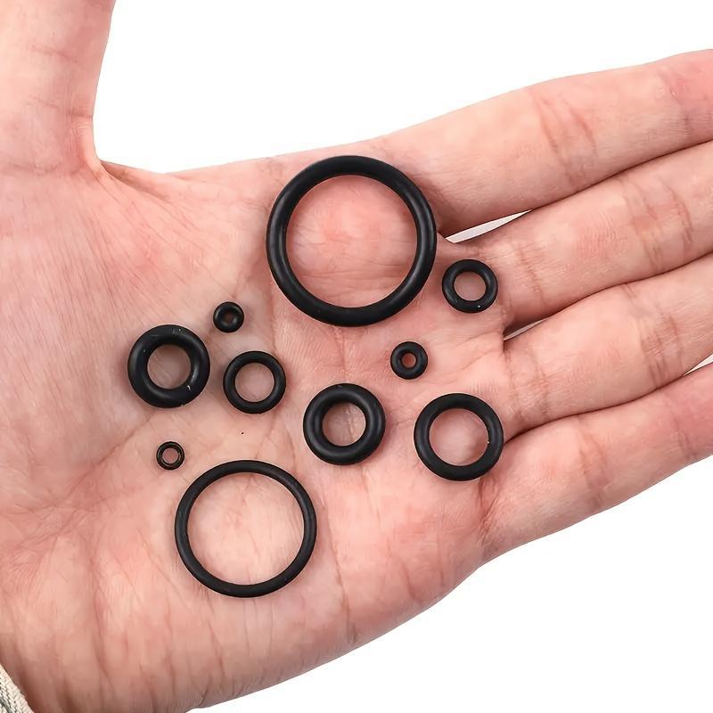 Rubber O Ring Assortment Kit with Storage Case, Oil & Heat Resist Nitrile Rubber O Ring Set, 24 Sizes Sealing Gasket Washer for Automotive Repair, Hand Tool Accessories 3