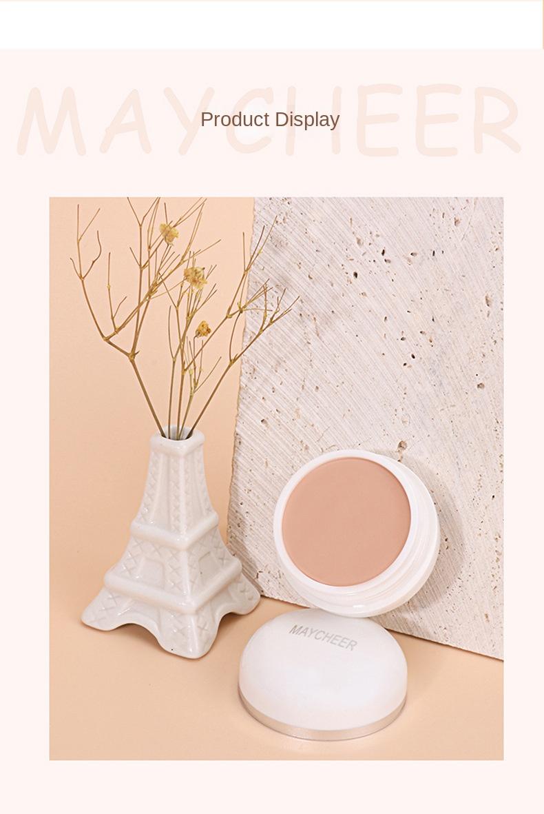Product Introduction of MAYCHEER Concealer Freckle Cover Foundation Cream Dark Circles Acne Marks Cover Spot Waterproof Facial Acne Makeup Cosmetic 10