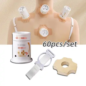 Moxa Kotak / Moxa Box Bulat Stiker Perekat / Moksibusi Box Relieve Discomfort