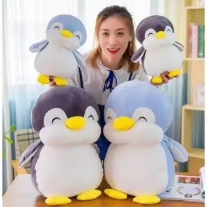 Boneka Pinguin Uk 45 Cm Lucu Imut Bahan Plush Premium Kado Hadiah Anak Ulang tahun