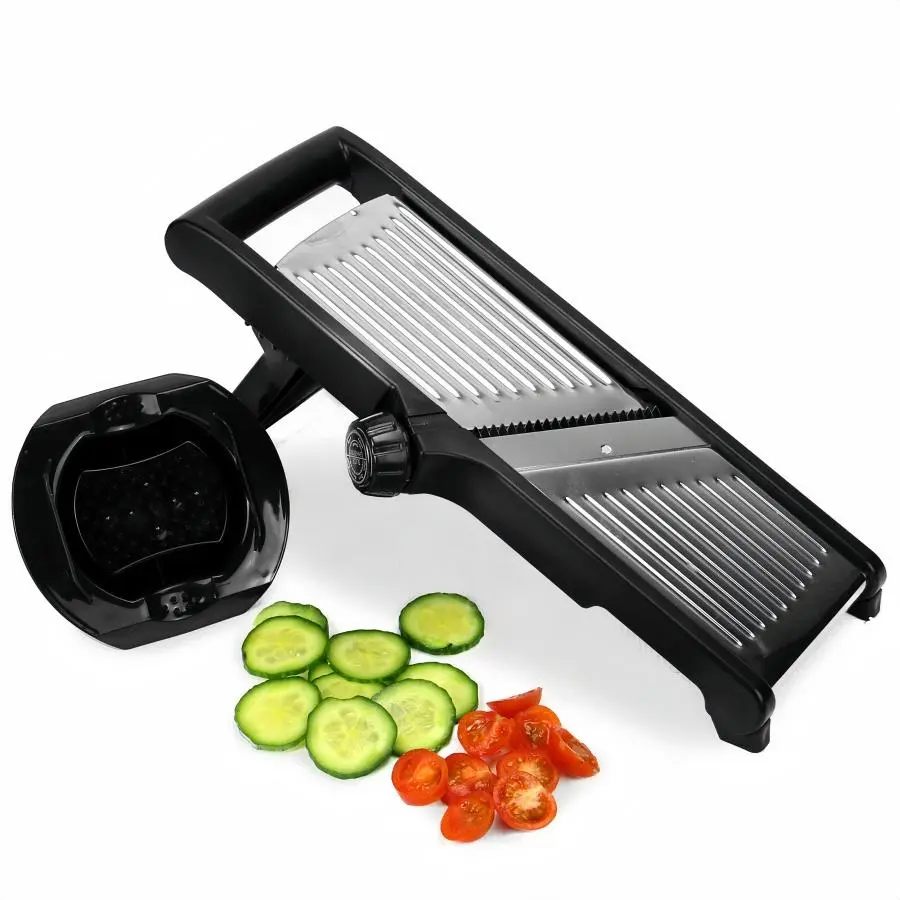 5 in 1 Vegetable Chopper, 1 Set Multifunctional Vegetable Cutter with Gloves & Cleaning Brush, Professional Vegetable Slicer for Home Kitchen