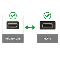 Gambar Kabel Kamera TetherPlus Micro HDMI to HDMI 10M Tether Plus Cable Original - V1.4 HDAMCM dari JPC Kemang Kota Administrasi Jakarta Selatan 5 Tokopedia