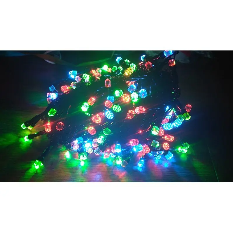 Đèn Led Nháy 50M Kim Cương, Dây Led 50M Trang Trí Tiểu Cảnh. 2
