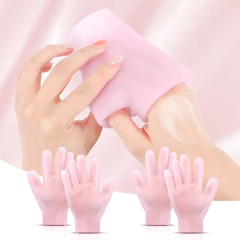 Tất Chăm Sóc Tay Găng Tay, Gel Silicon Dưỡng Ẩm, 1 Đôi, Chăm Sóc Da Tay, Bảo Vệ Tay, Chống Nứt Nẻ, Thích Hợp Cho Spa Và Sử Dụng Tại Nhà 4