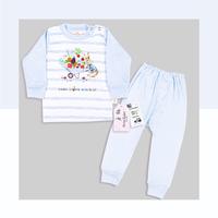 Gambar Set Oblong Panjang + Celana Panjang Stripe Peter Rabbit Size S - XXL Katun Bayi - Biru, S dari Chiyo Officially Kab. Bandung 2 Tokopedia