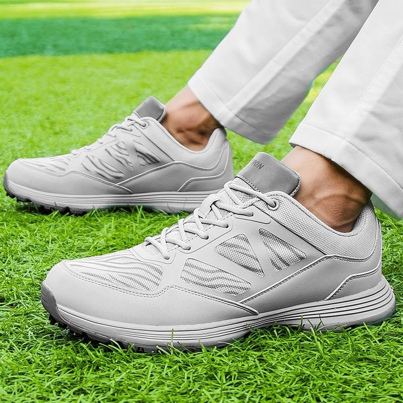 Product Introduction of Foreign Trade Non-Slip Men's Training Shoes Large Size Golf Training Shoes with Spikes Sports Casual Wear-Resistant Shoes Low Top XZ25052 20