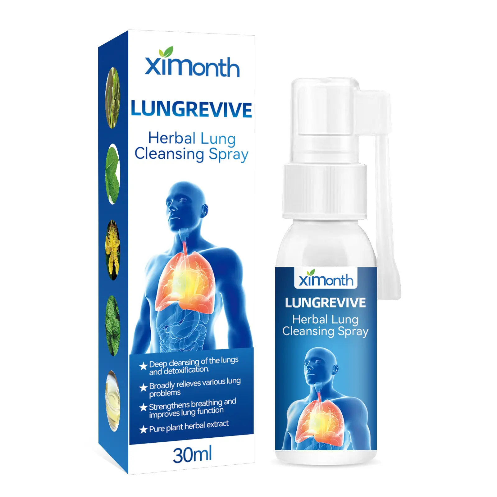 XimonthNasal spray Relieve nasal congestion and obstructed breathing cough care spray