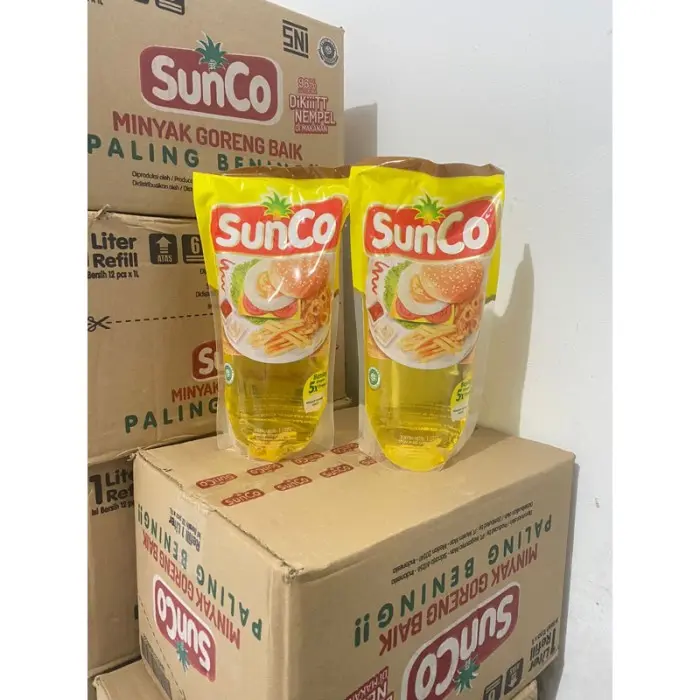 Minyak Goreng Sunco Kemasan Pouch 1 Liter Oil 3