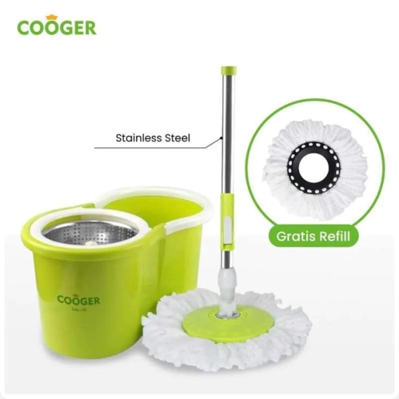 NEW ALAT PEL MOP ANTI PERAS COOGER / ALAT PEL LANTAI SUPER MOP 0