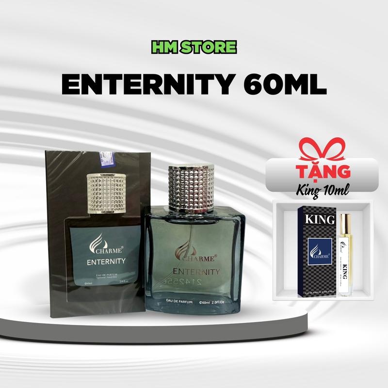CHARME PERFUME Nước hoa ENTERNITY 60ml dành cho Nam dạng xịt