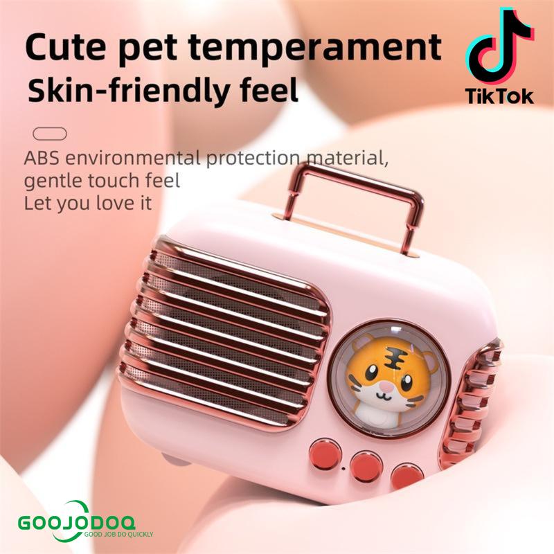 Goojodoq Loa Bluetooth Mini Dễ Thương Kết nối không dây Âm thanh mạnh mẽ trong một thiết kế nhỏ gọn dễ dàng mang theo! Củ Loa Nghe Nhạc