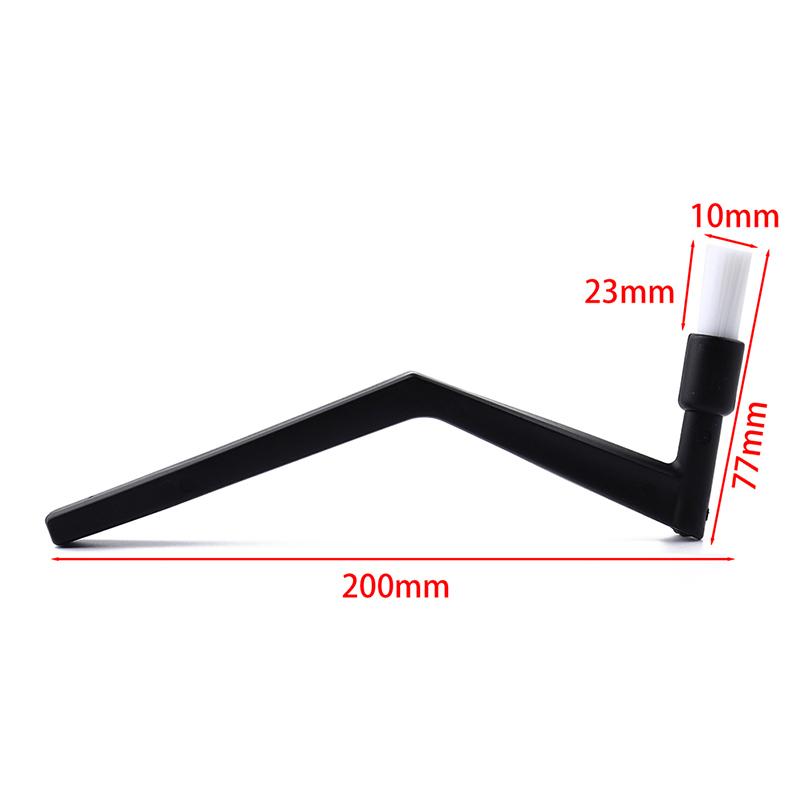 Product Introduction of 1PC Multifunctional Long Handle Coffee Machine Cleaning Brush Plastic Material Kitchen Tools 24