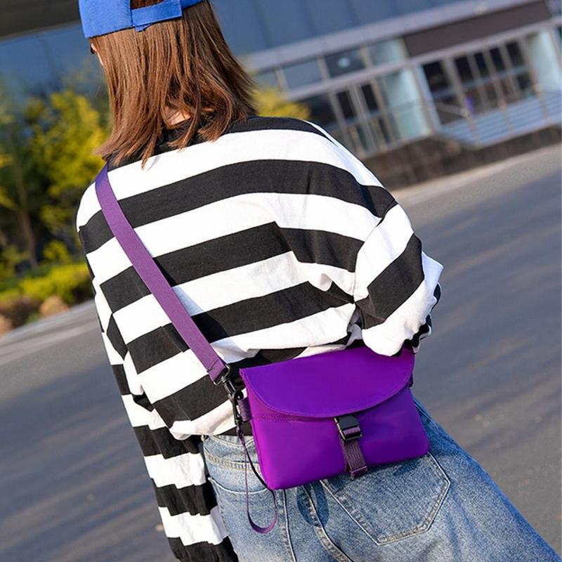 Product Introduction of Men Nylon Chest Pack Cellphone Pouch Outdoor Sports Cross-body Bag Casual Running Cycling Sling Bag 27
