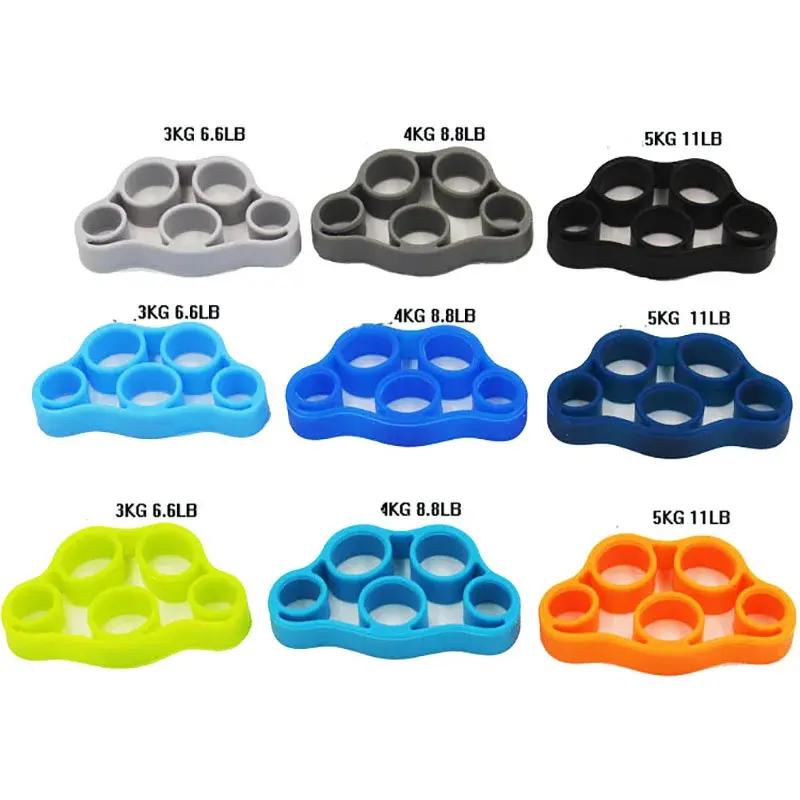 Dụng Cụ Kẹp Tay, Dụng Cụ Mở Rộng Ngón Tay Bằng Silicon, Tập Thể Dục, Dụng Cụ Tập Tay Cầm, Dụng Cụ Tập Luyện Sức Mạnh Cổ Tay, Dây Kháng Lực Tập Thể Dục Ngón Tay, Thích Hợp Để Tập Thể Dục Thể Hình 2