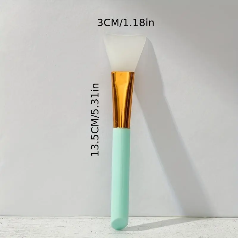 Silicone Durable Facial Cleansing Brush Scrubber, Cosmetic Makeup Brush, Facial Pore Cleaner Brush for Daily Skincare, Facial Mask Scraper 1