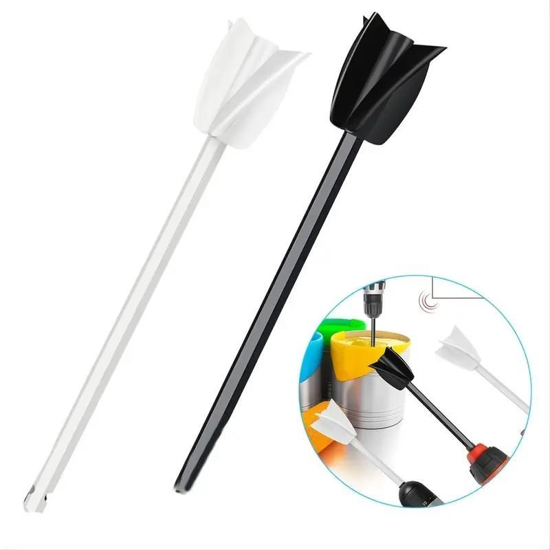 Epoxy Mixer Attachment, Drill Attachment for Epoxy Resin Mixing, Reusable Paint Resin Mixer Paddle, Stirring Rod, Ceramic Glaze Mix Epoxy Mold Tools 4