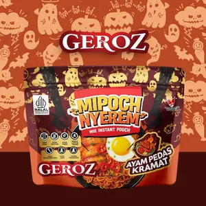 Geroz - MiePouch Nyerem - Rasa Ayam Pedas