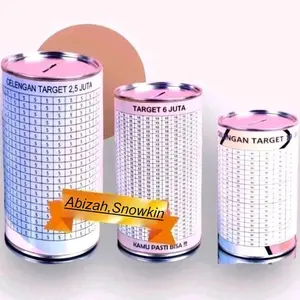[UKURAN JUMBO DAN SMALL] PART 1 CELENGAN JUMBO VIRAL CELENGAN MASA DEPAN CELENGAN MURAH CELENGAN GROSIR Abizah.Snowkin tabungan 2k Target 5jt
