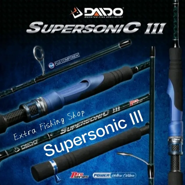 Joran Daido Supersonic III pro series 1.80m SPINNING || Gratis packing pipa 0