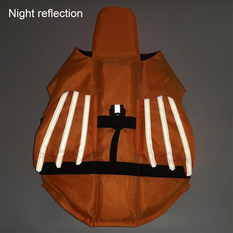 Product Introduction of Life Jacket Safety Vest Adjustable Preserver with High Buoyancy Durable Rescue Handle for Small Medium and Large Dog 9