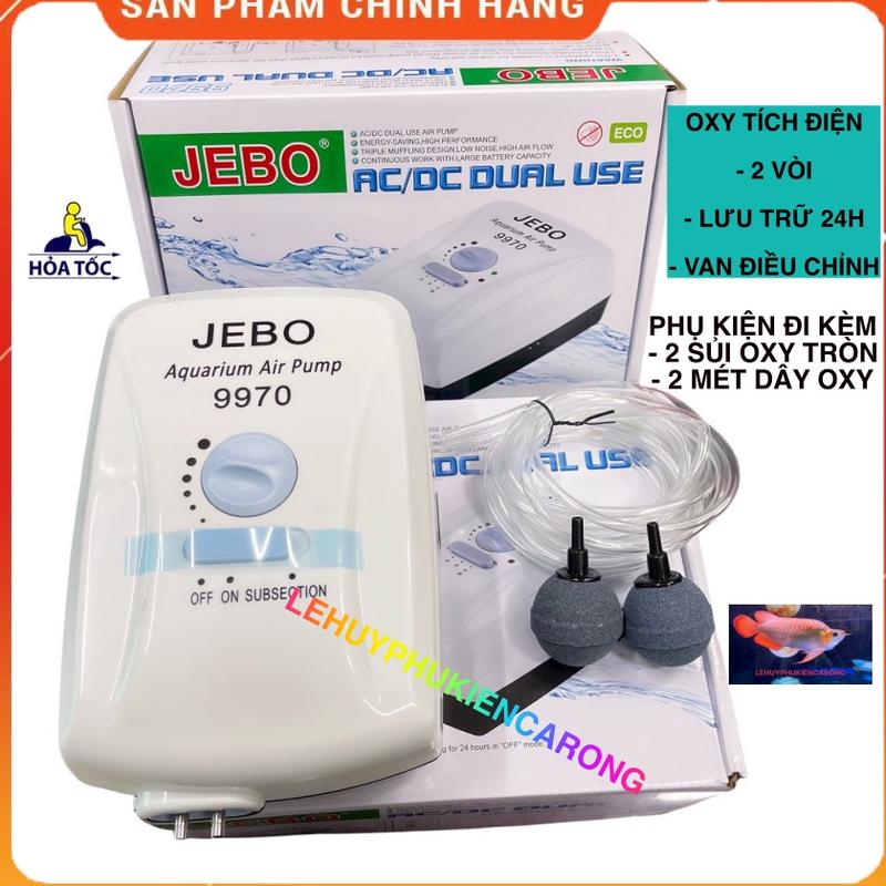 Máy Sủi Oxy TÍCH ĐIỆN 2 Vòi JEBO và KAOKUI 9970 / 9950