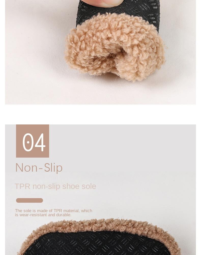 Product Introduction of Dép đi trong nhà cho bé ấm áp mùa đông, giày tất đi trong nhà cho trẻ mới biết đi, bé trai, bé gái, giày đi bộ mềm mại chống trượt cho trẻ em, giày trẻ em trong nhà. 12
