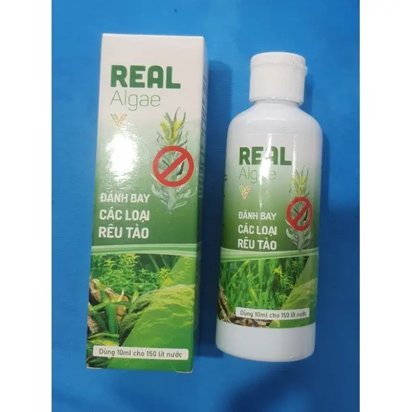 REAL ALGAE - Chuyên xử lý các loại rêu, tảo hại, nước xanh cho hồ cá cảnh 1