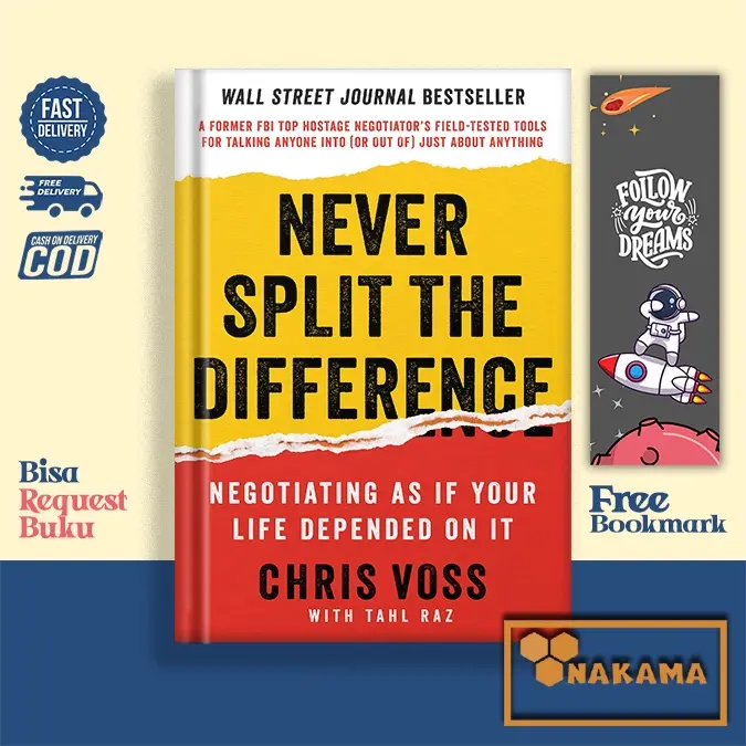 Never Split the Difference: Negotiating As If Your Life Depended On It by Chris Voss (English Version) Books 0