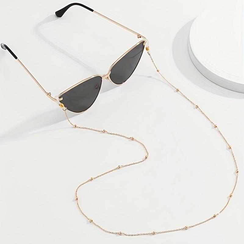 1pc Bohemian Style Metal Beaded Eyeglass Chain - Anti-Slip Holder for Women, Durable Zinc Alloy, Perfect Daily Wear & Decorative Accessories, Everyday Accessory|Bohemian Accessory|Durable Alloy jewelry 4