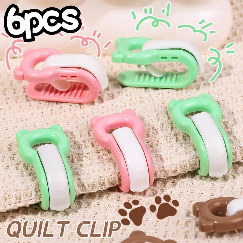 6pcs/set Lightweight Easy-to-operate Sheet Non-slip Clips Winter ...