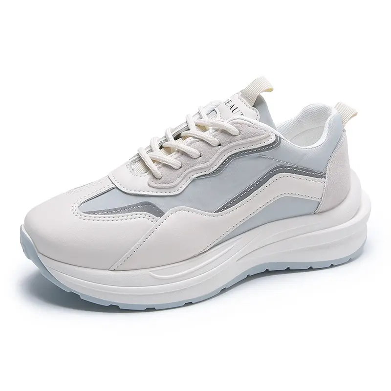 SEPATU SNEAKERS WANITA W015 SEPATUDOTCOM Sneaker Fashion Casual Shoes Cocok Segala Macam Acara Dan Olahraga Tersedia Dua Warna Biru Dan Cream 6