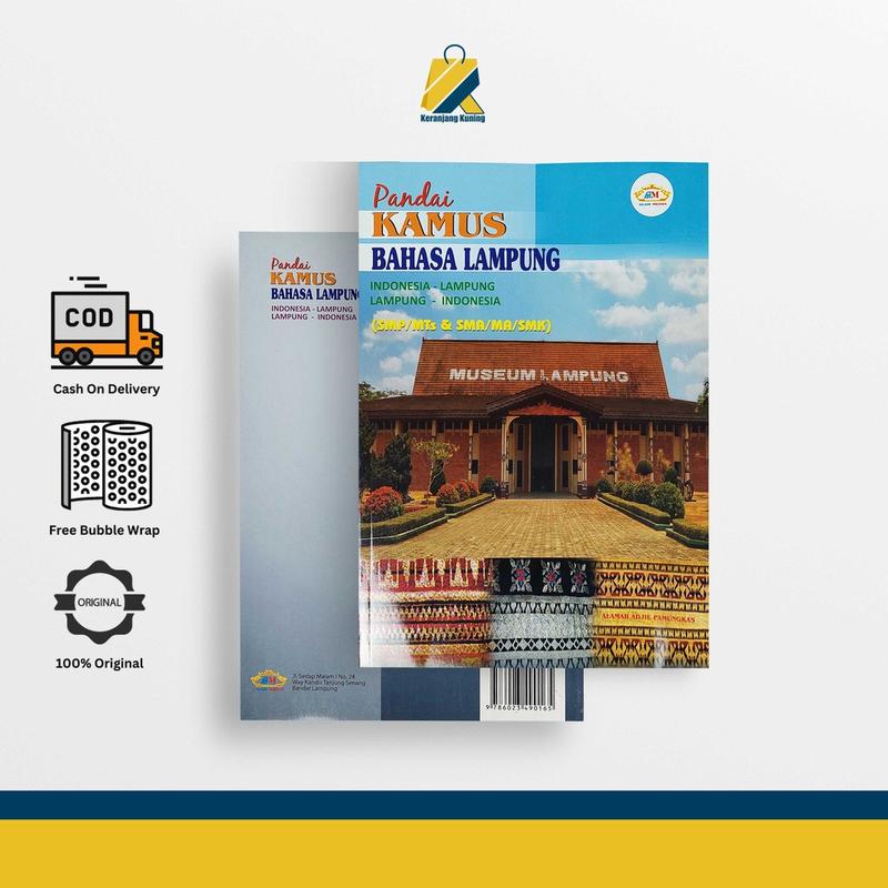 Buku Kamus - Pandai Kamus Bahasa Lampung Indonesia - Lampung  dan Lampung - Indonesia 0