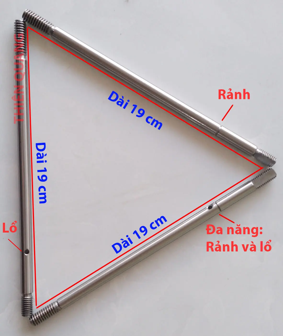 5 cây trục quạt, 10  cây trục quạt (Cốt bạc quạt) rãnh hoặc lỗ hoặc vừa rãnh vừa lổ, kèm bạc hoặc không bạc