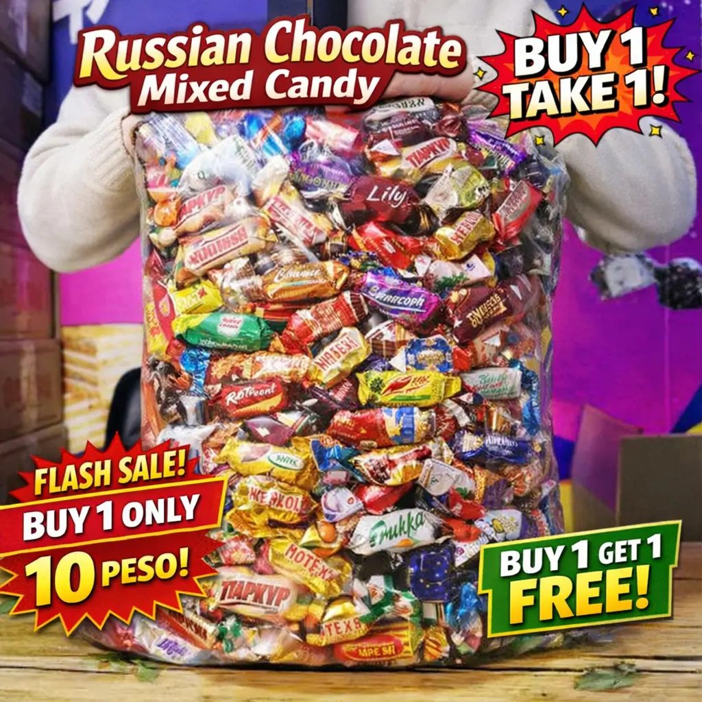 Buy 2kg Get 2kg HOT Sale -- Russian Chocolate Mixed Fructose Candy 500g ...
