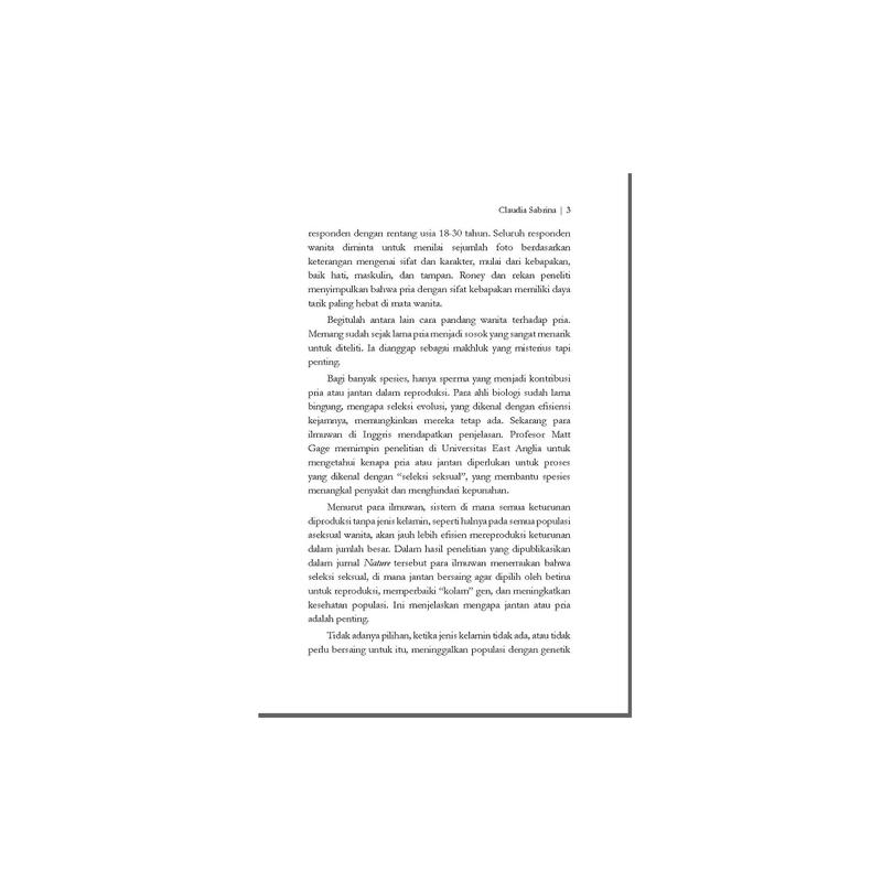 Shira Media - Seni Memahami Pria karya Claudia Sabrina - Karena Tak Semua Pria Bersikap Ceroboh dan Menyebalkan - Buku Panduan untuk Keterampilan Komunikasi dan Pengembangan Hubungan - Psychology - Habits - Soft Cover - Edisi Reguler Shira Media - Seni Memahami Pria karya Claudia Sabrina - Karena Tak Semua Pria Bersikap Ceroboh dan Menyebalkan - Buku Panduan untuk Keterampilan Komunikasi dan Pengembangan Hubungan - Psychology - Habits - Soft Cover - Edisi Reguler