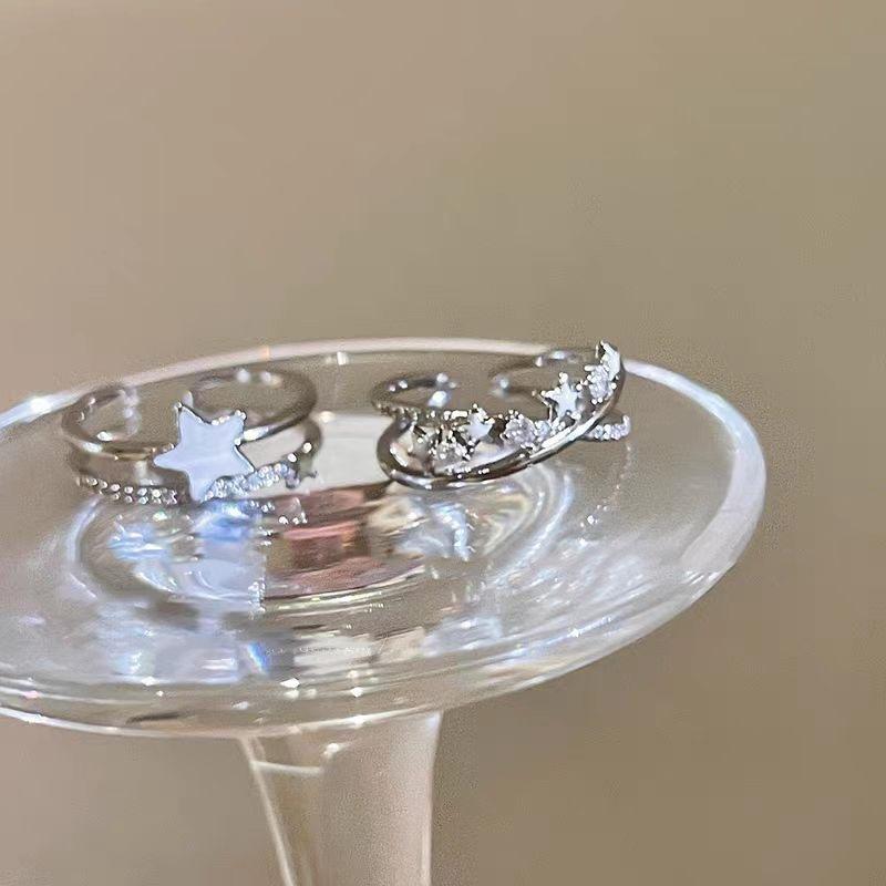 Product Introduction of Nhẫn Hở Zircon, Thiết Kế Ngôi Sao, Dành Cho Nữ, Phong Cách Sang Trọng, Trang Trí Cao Cấp, Giá Cả Phải Chăng, Thích Hợp Cho Bữa Tiệc Sinh Viên, Nhẫn Ngón Trỏ, Xu Hướng Mới 2025 3