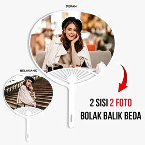 Kipas Kerang Costum Suka-Suka dengan Foto Sendiri - Hadiah