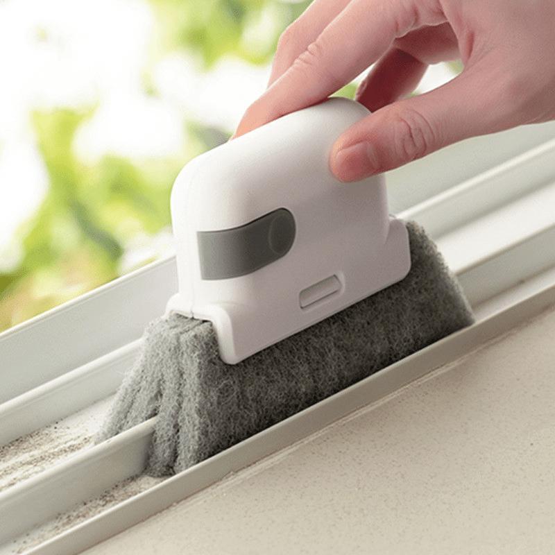 Sliding Door Track Brush Reusable Window Crevice Cleaner Tool Cleaning Supplies Sliding Door Track Brush Reusable Window Crevice Cleaner Tool Cleaning Supplies