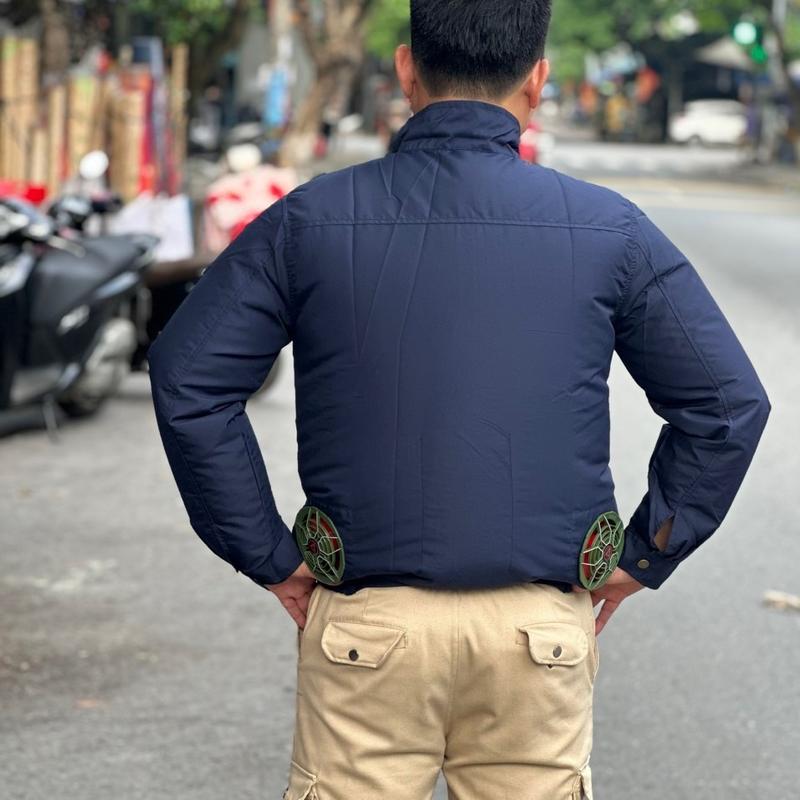 Áo lẻ màu xanh than ( không bao gồm phụ kiện ) Jacket Nam 1
