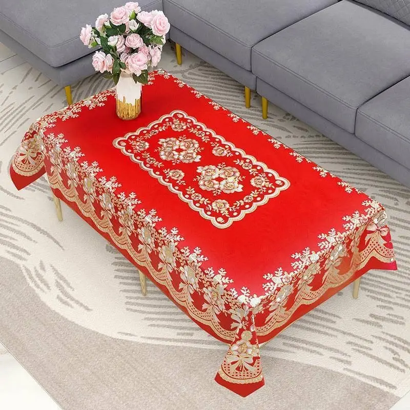 Khăn trải bàn in 3D hình chữ Nhật , khăn trải bàn salon, chống thấm nước , nhựa PVC cao cấp , 60x120, 80x120,90x150cm