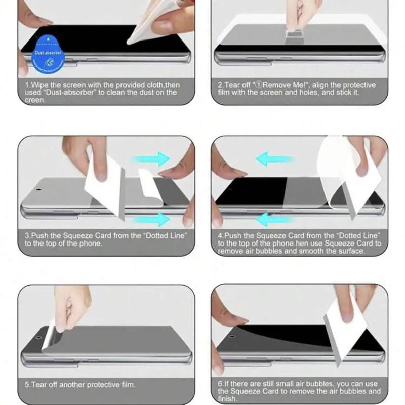 Product Introduction of GIROUETTE GIROUETTE Full Coverage Phone Screen Protector, 2 Counts HD Phone Screen Protective Film, Phone Accessories Compatible with Google Pixel 6/Pixel 6a/Pixel 6 Pro/Pixel 7/Pixel 7a/Pixel 7 Pro, Cases 8