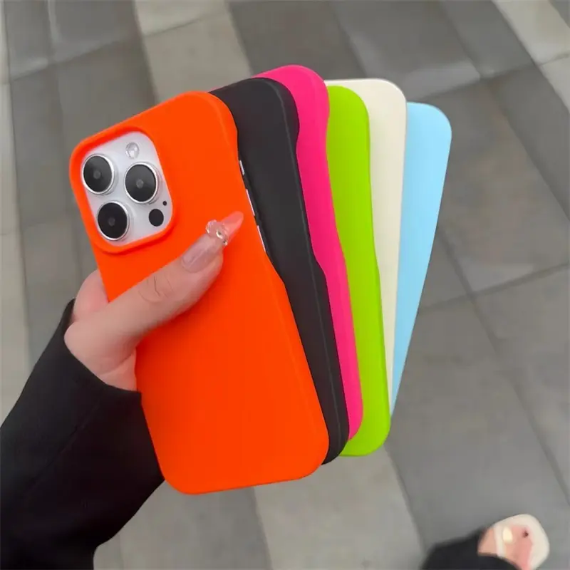 New Half Pack Silicone Case Matte Simple Solid Color Casing for IPhone 16 15 14 13 12 11 Pro Max Fall Prevention Soft Back Cover Borderless Button Shell 0