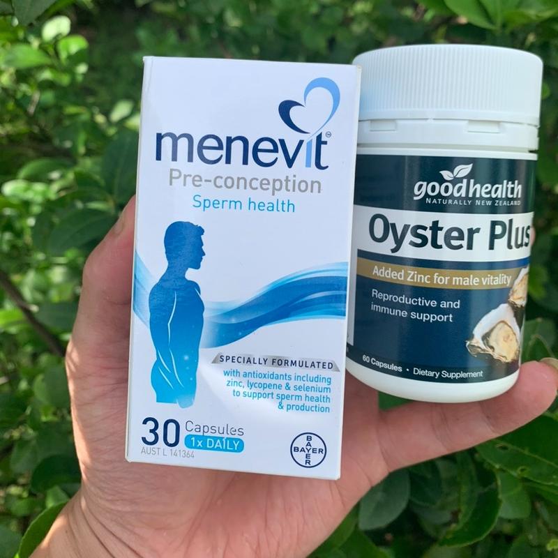 Viên uống Menevit và Oyster plus hỗ trợ sức khỏe nam giới 2