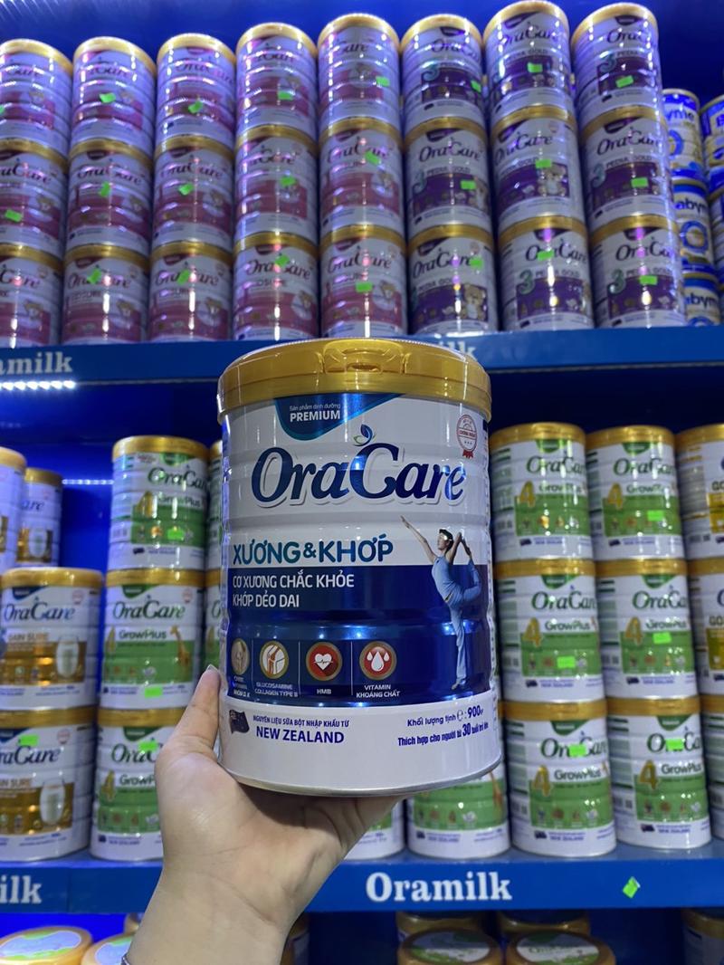 Product Introduction of Sữa bột Oracare xương và khớp lon(900g) 4