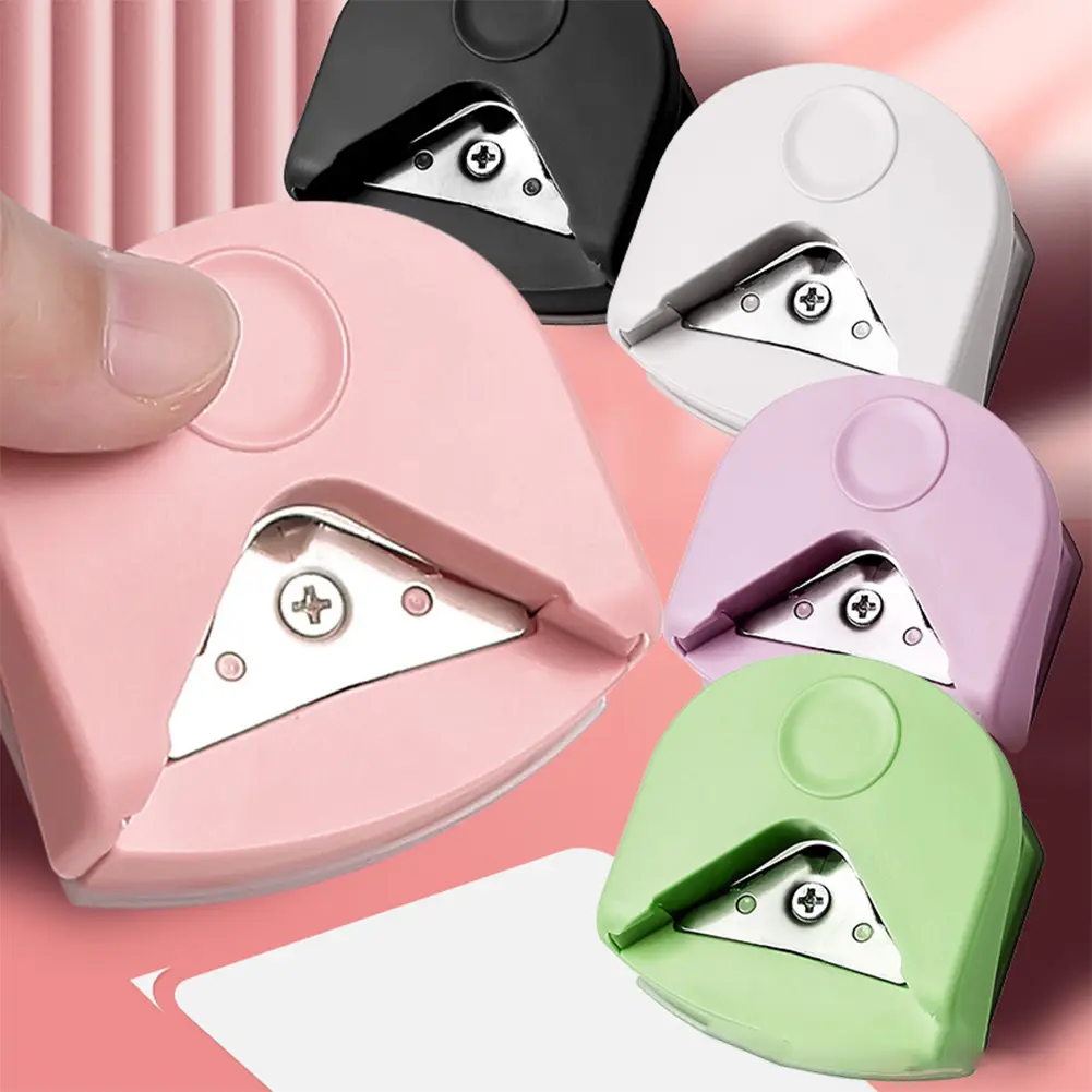 1Pcs R4 Corner Rounder Paper Cutter Paper Corner Edge Cutting Circle Shape Trimmer Papers Photos Card Circles Corner Cutter #470666