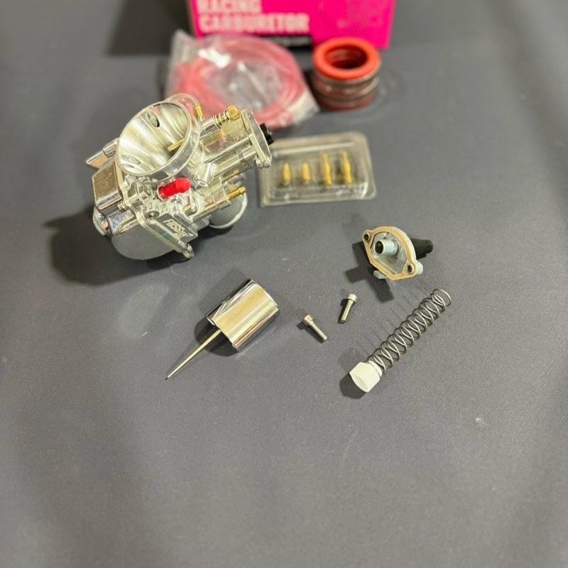 Bình xăng ga dẹp FASSTek 28/30/32/34mm cho mọi loại xe. Phụ Tùng Nhựa