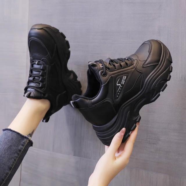 Product Introduction of giày thể thao nữ chữ s đen cao 9cm hách dáng tăng chiều cao , rất đễ đi Shoes Sneaker 2