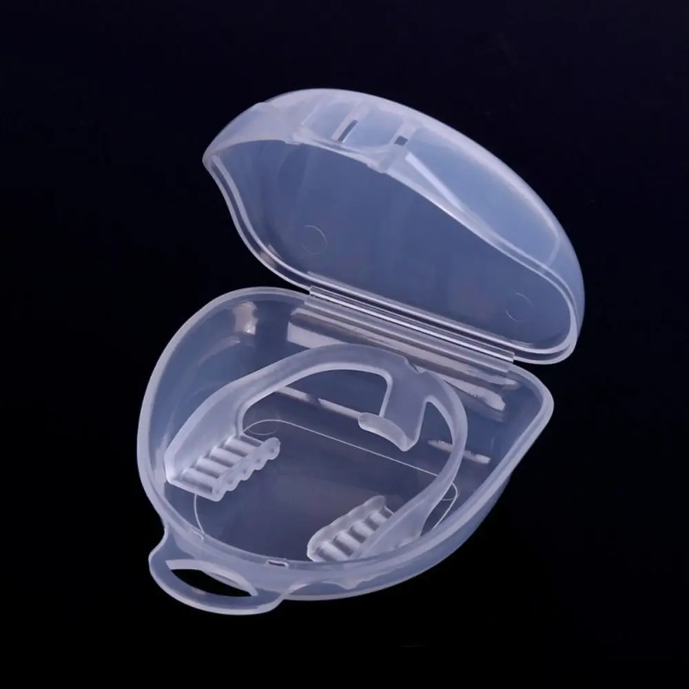 Sports Safety Silicone Teeth Protection Transparent Professional Protecting Teeth From Grinding Improving Sleep Quality Tooth Brace Night Grinding of Teeth